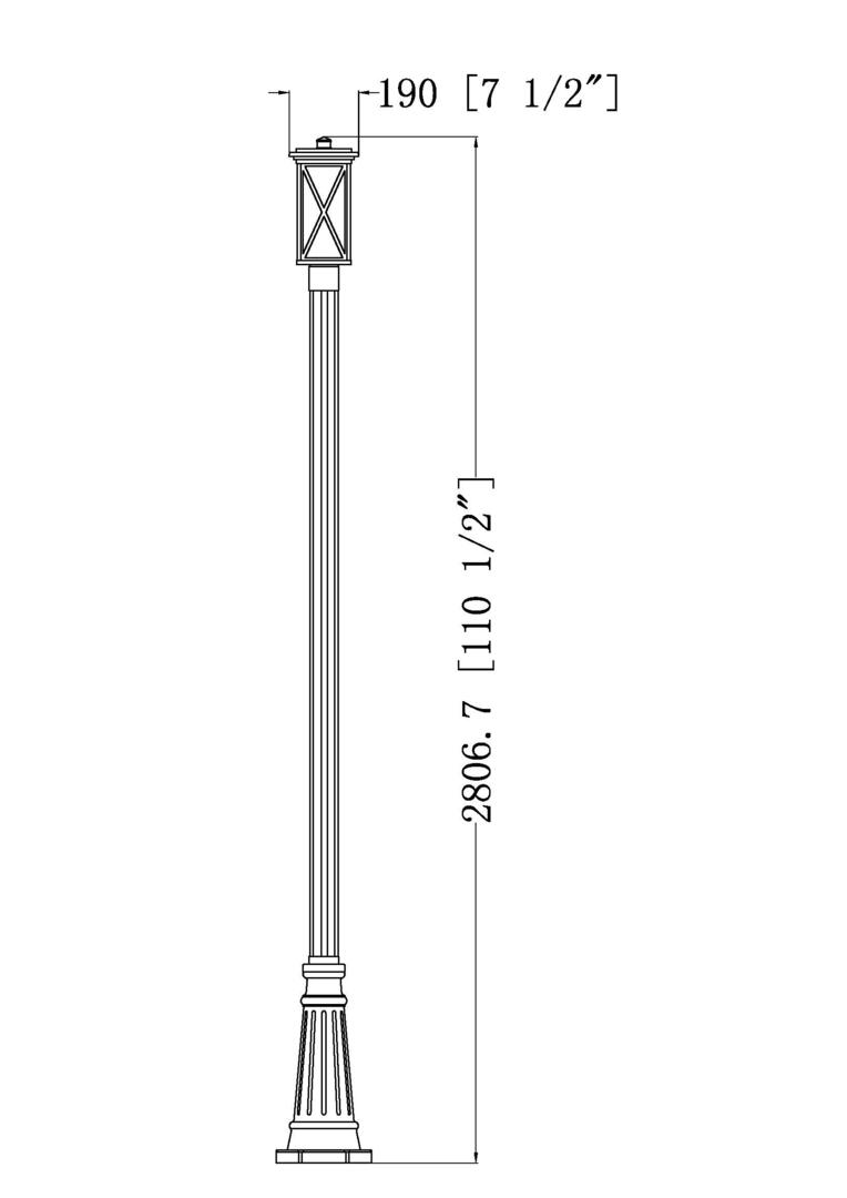 Z-Lite 583PHMR519PBK