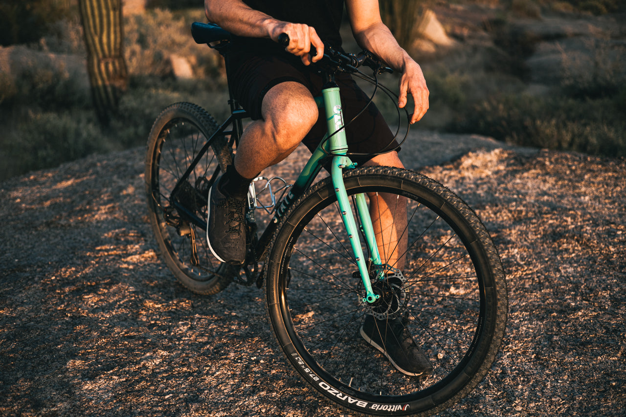 4130 All-Road - Flat Bar - Turquoise Fade (650b / 700c)