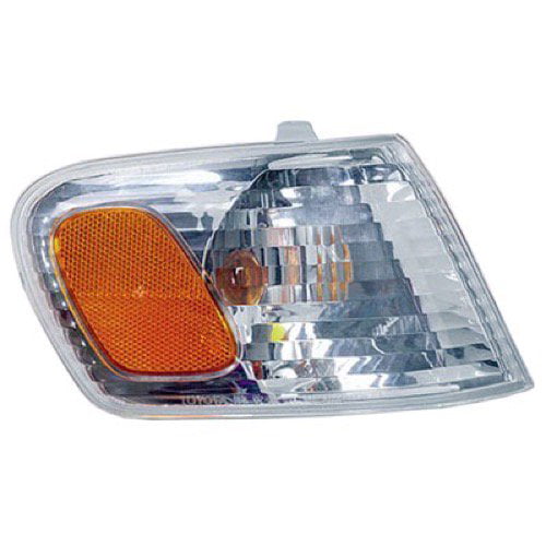 GO-PARTS Replacement for 2001 - 2002 Toyota Corolla Turn Signal Light Assembly / Lens Cover - Front Right (Passenger) Side 81510-02070 TO2531137 Replacement For Toyota Corolla