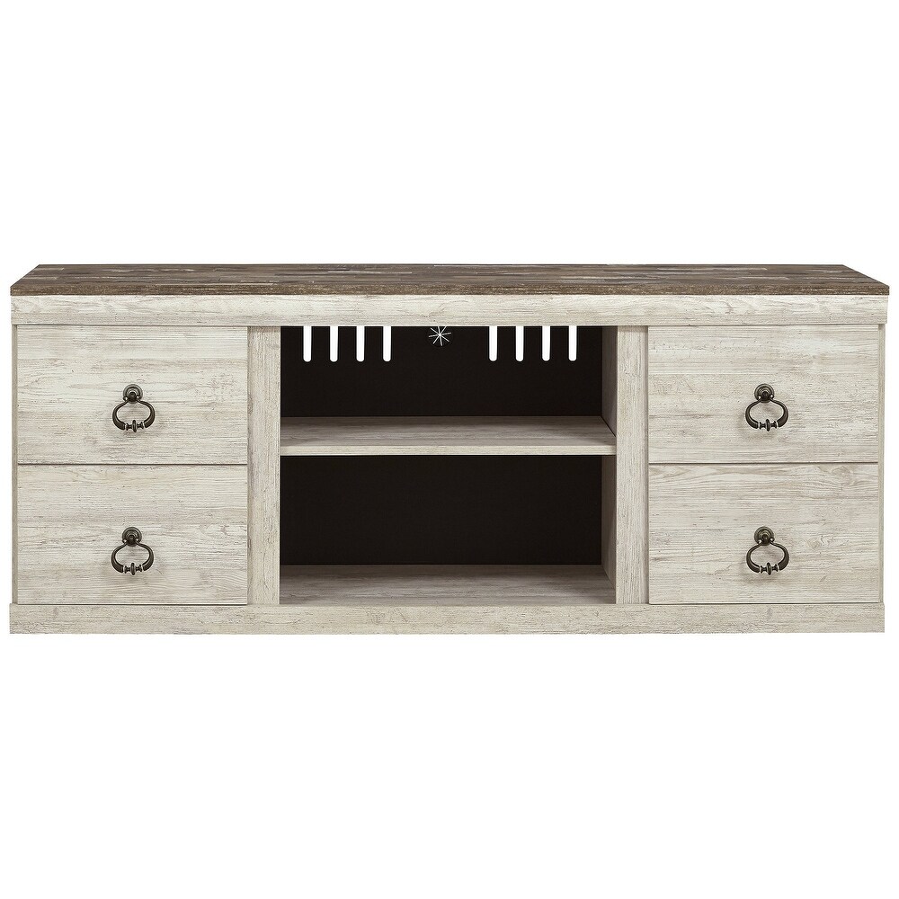 Signature Design by Ashley Willowton Woodgrain 60 inch TV Stand