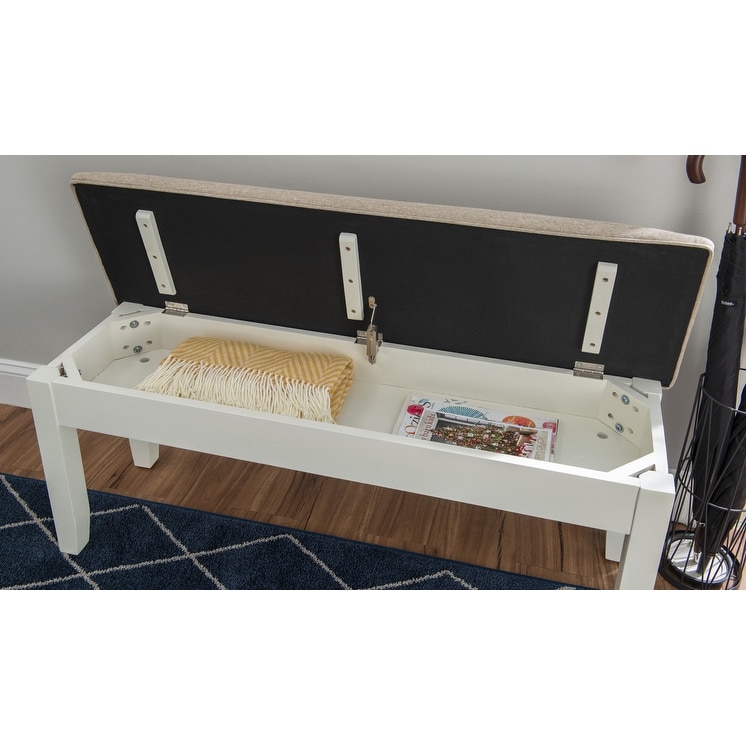 Jane Cushioned Storage Bench