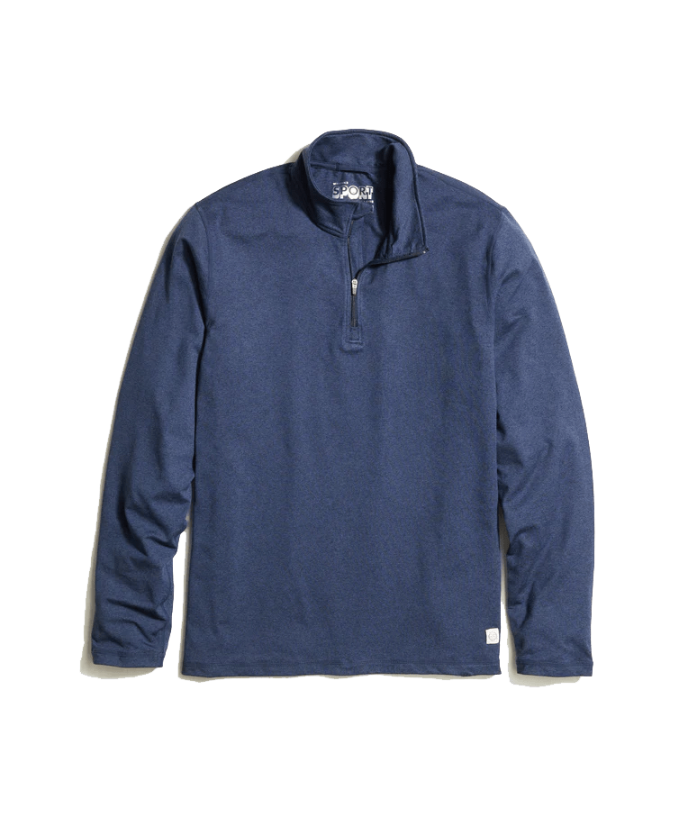 Marine Layer Re Spun Sport Quarter-Zip