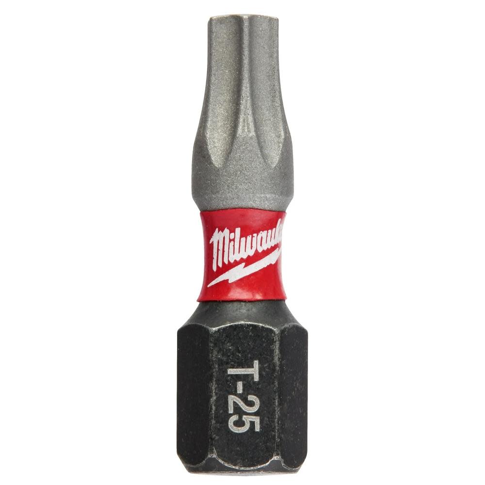 MW SHOCKWAVE 1 in. T25 Impact Driver Bits 5PK 48-32-4636 from MW