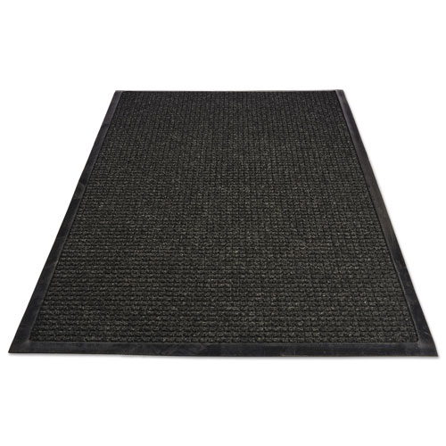 Millennium Mat Company WaterGuard Wiper Scraper Indoor Mat | 36 x 60， Charcoal | MLLWG030504