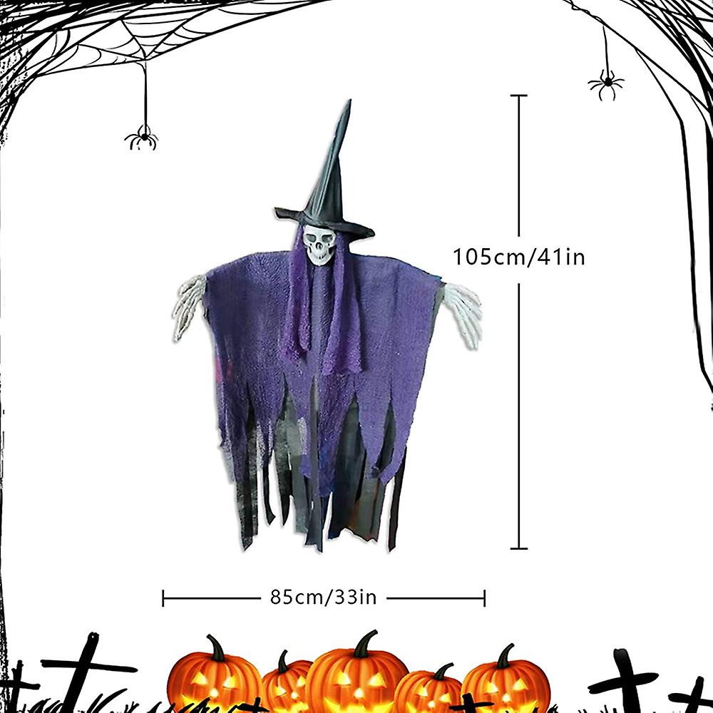 Halloween Hanging Witch Halloween Witch Props Skeleton Scary Ghost Decoration