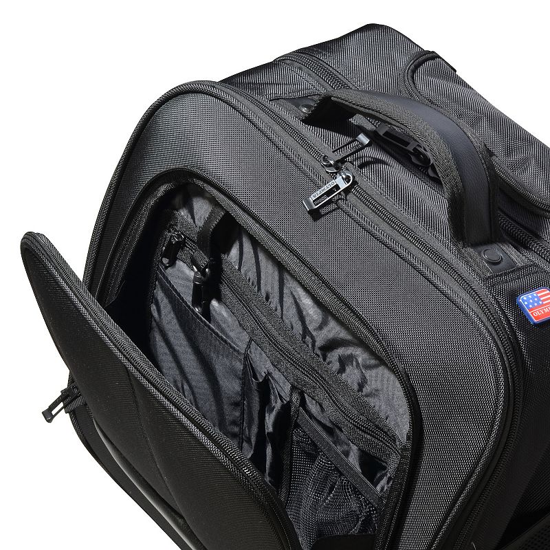 Olympia The Exec Business Rolling Case with Laptop Compartment