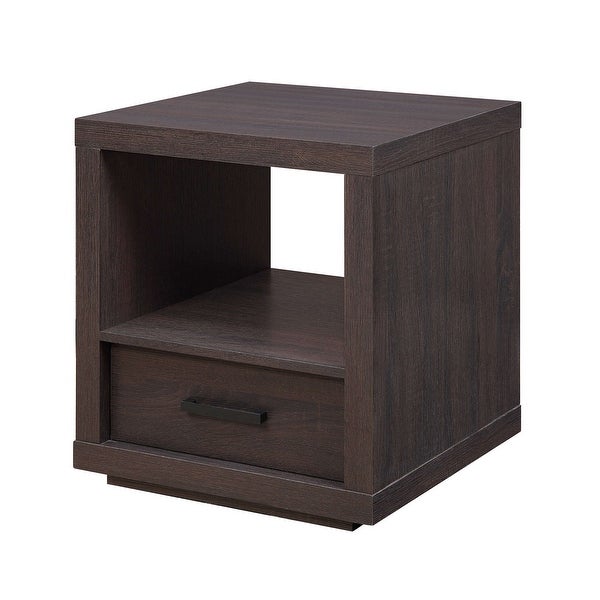 Steele End Table With Drawer