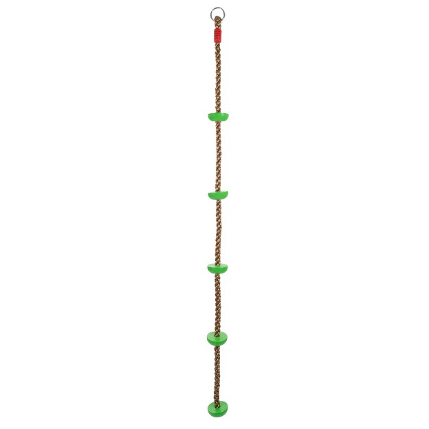 Toy Time Kids x27 Backyard Knotted Climbing Rope Tree Swing Ladder