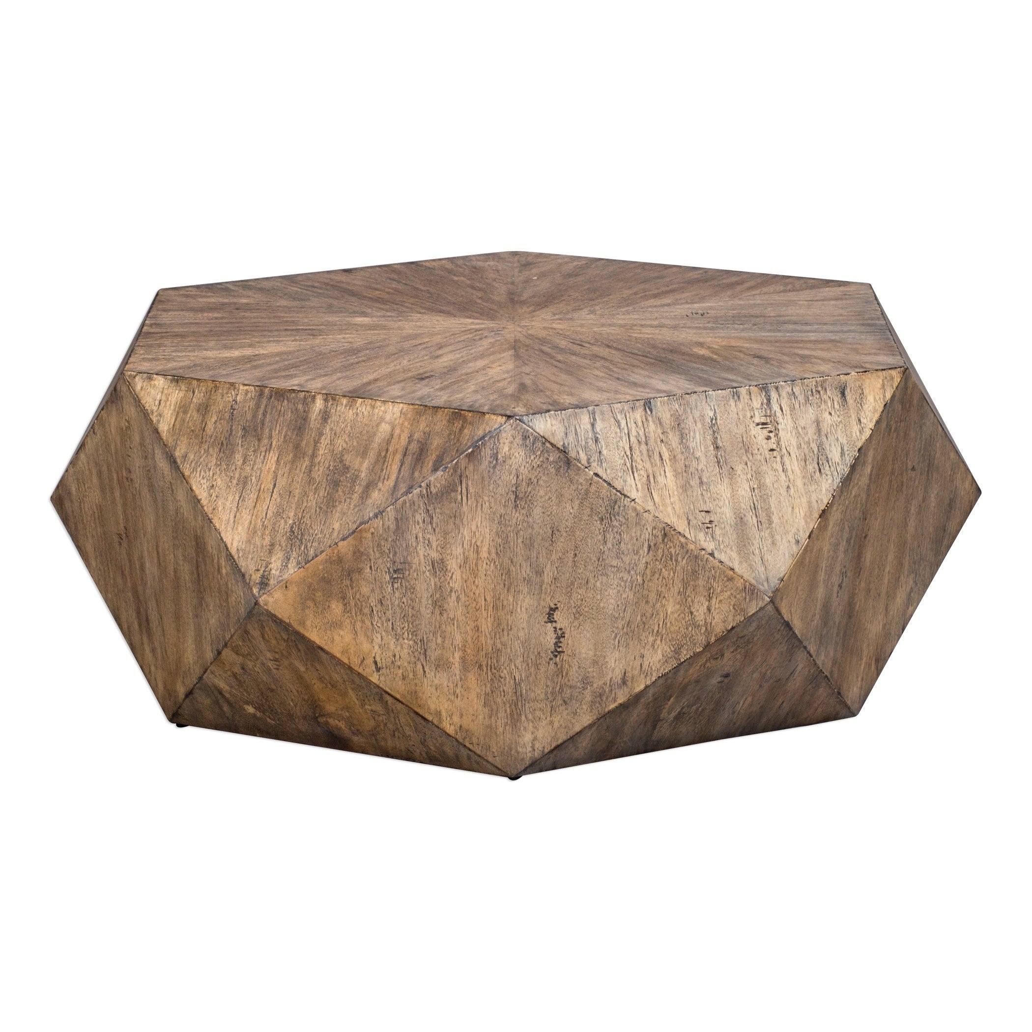 Uttermost Volker Burnished Honey Coffee Table