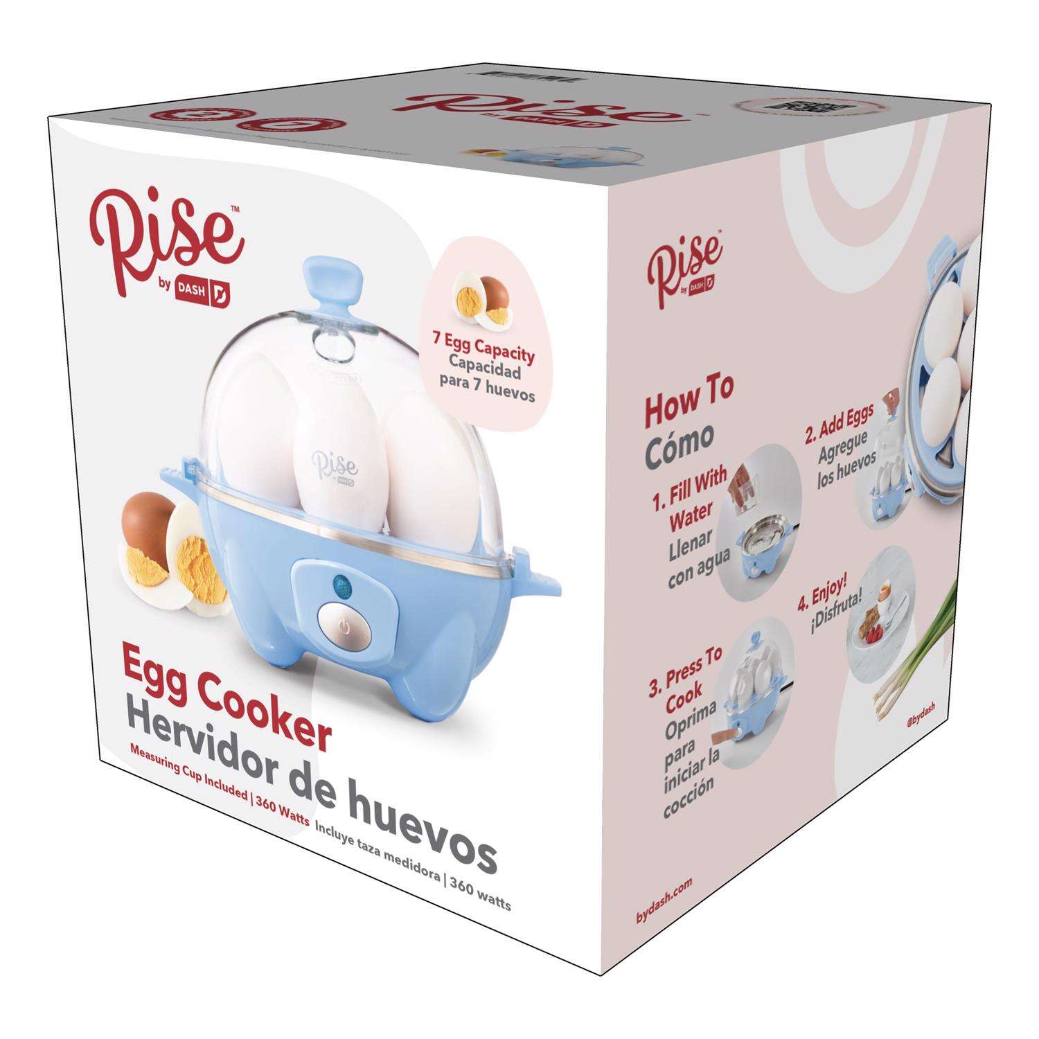 Rise by Dash Blue Egg Cooker