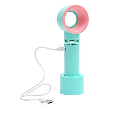 Portable Bladeless Handheld Cooler， Mini Usb Leafless Desk Fan Air Conditioner