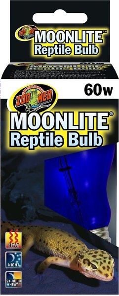 Zoo Med Moonlite Reptile Terrarium Bulb， 60-watt