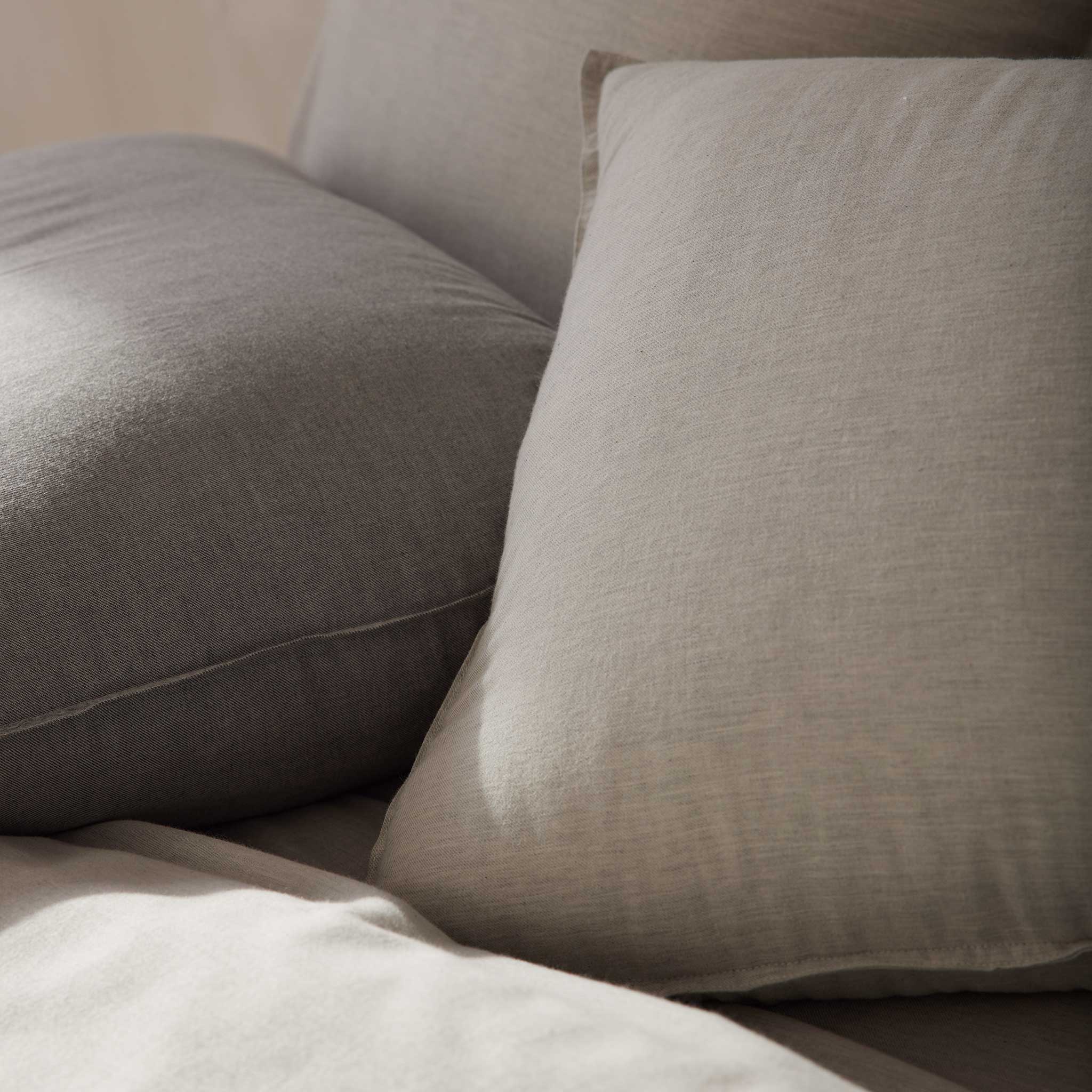 Heathered Cashmere Pillowcases - Last Call