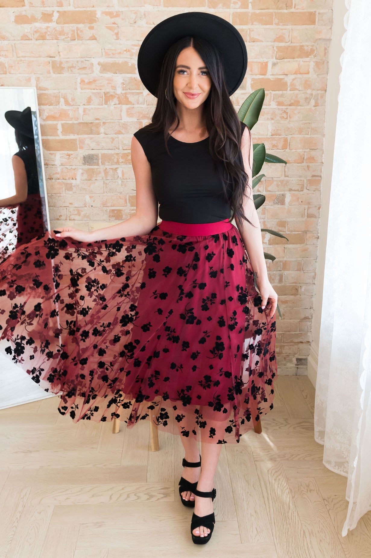 Forever Love Song Modest Tulle Skirt