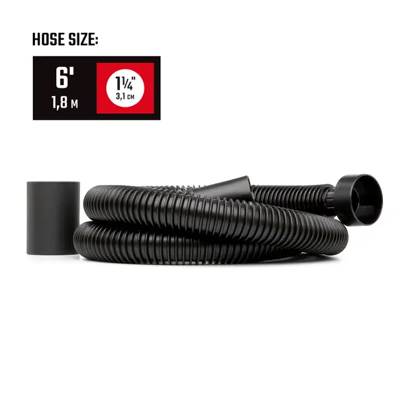 Craftsman CMXZVBE38762 1-1/4 in. x 6 ft. Friction Fit Wet/Dry Vacuum Hose