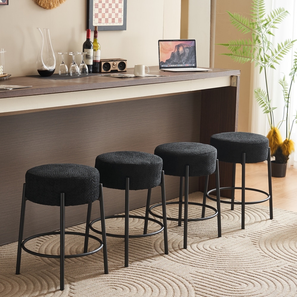 Round Counter Bar Stools 24\