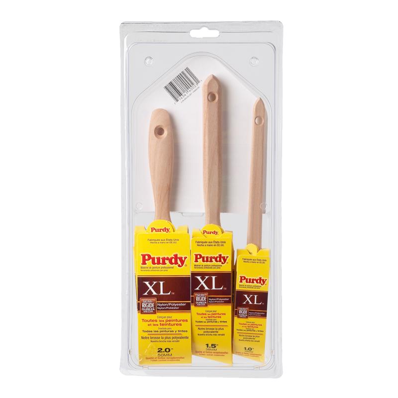 PAINT BRUSH SET POLY 3PK