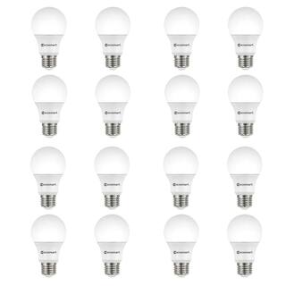 EcoSmart 60-Watt Equivalent A19 Dimmable Energy Star LED Light Bulb Soft White (16-Pack) B7A19A60WESD14