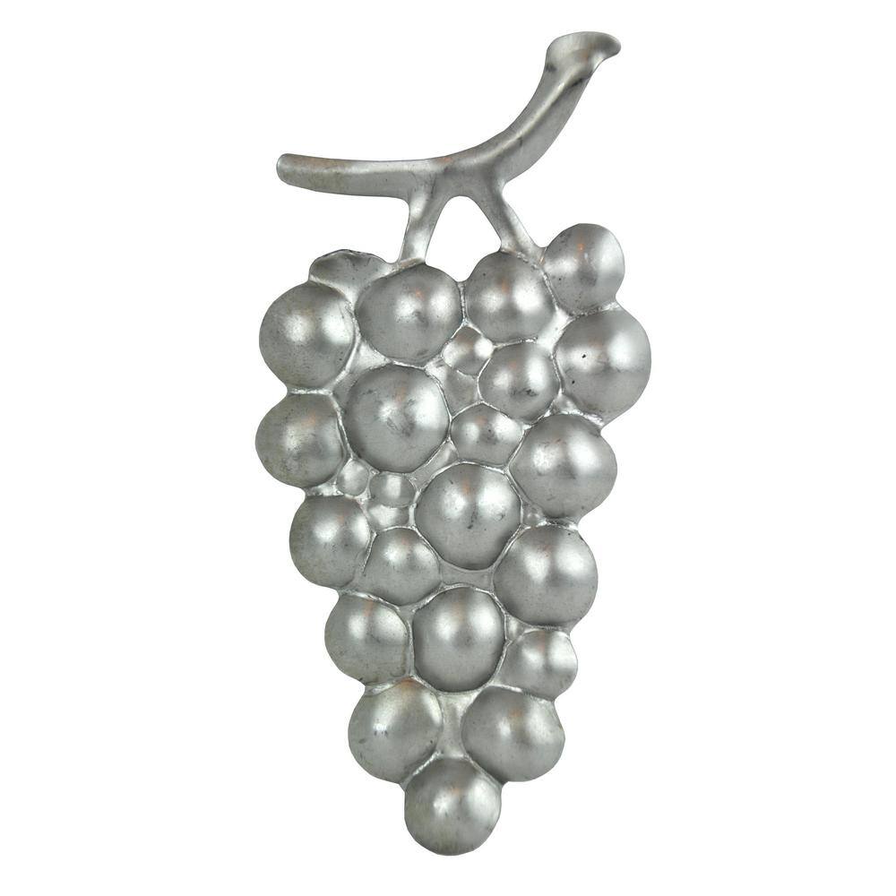 arteferro 5-18 in. x 2-38 in. x 0.0197 in. Stamped Raw Steel Grapes 1377