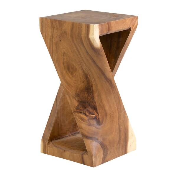 Sculpted Twist End Table