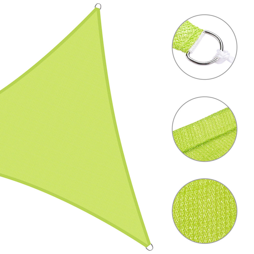 Yescom Patio Triangle Sun Sail Shade Canopy 7ft