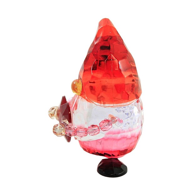 Crystal Expressions Love Gnome One Figurine 2 25 Inches Love Faceted Heart Valentines Acryv96 Acrylic Red