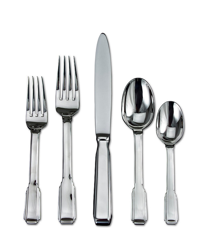 Ricci Argentieri Ricci Art Deco 5 Piece Place Setting