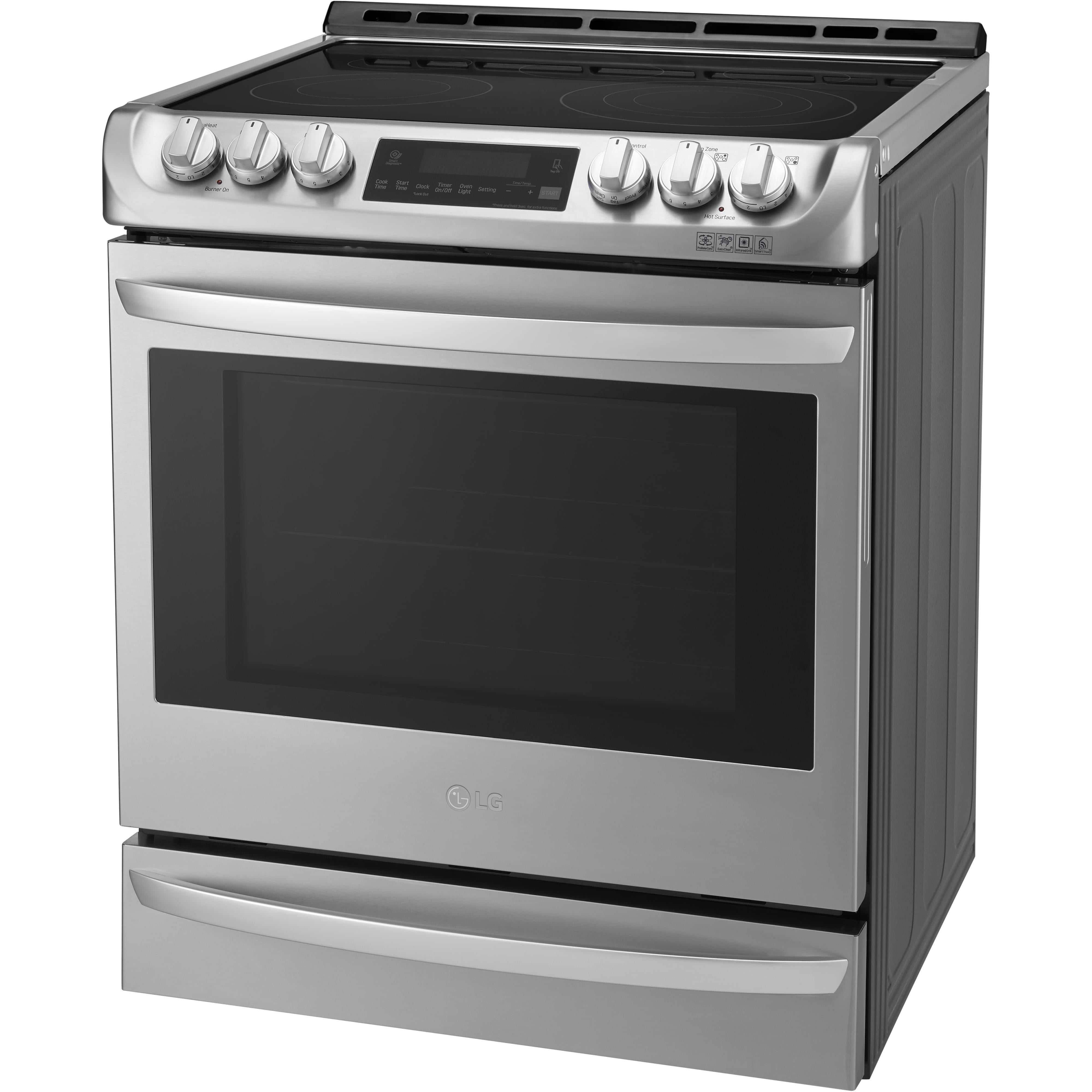 LG 30-inch Slide-In Electric Range with ProBake Convection? LSE5615ST