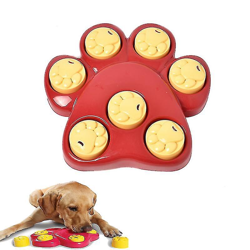 Dog Toys Dog Food Puppy Fun Iq Educational Treat Box Slow Feed Bowl Nontoxic Food Plate Dish