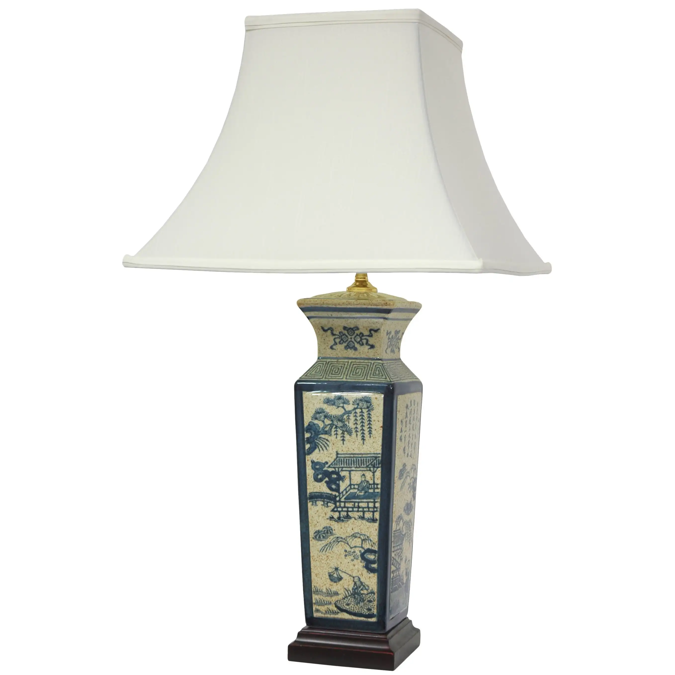 Handmade Oriental-style Porcelain Ming Vase Lamp - 14.00