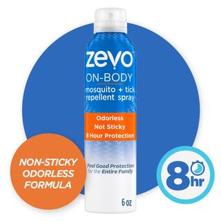 ZEVO On-Body 6 oz. Mosquito and Tick Insect Repellant Aerosol Spray 081813501765