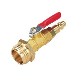 Dyiom 14 in. Male Quick Plug and 34 in. Female Garden Hose Threading (Male) B08KS4M229