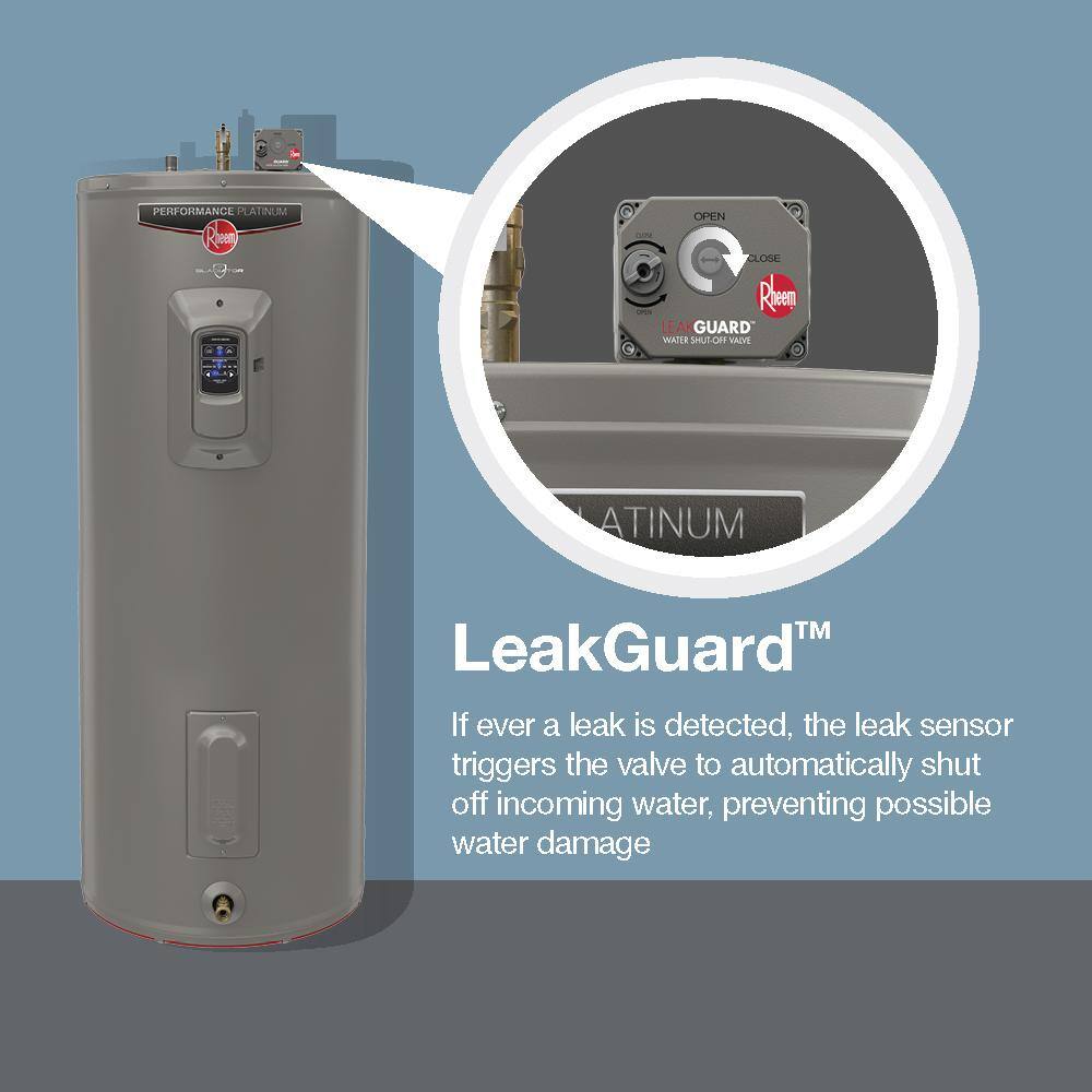 Rheem Gladiator 50 Gal. Tall 12 Year 55005500-Watt Smart Electric Water Heater with Leak Detection and Auto Shutoff XE50T12CS55U1