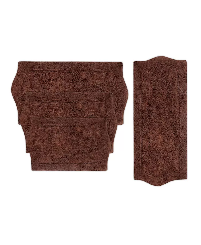 Home Weavers Waterford 4 Piece Bath Rug Set