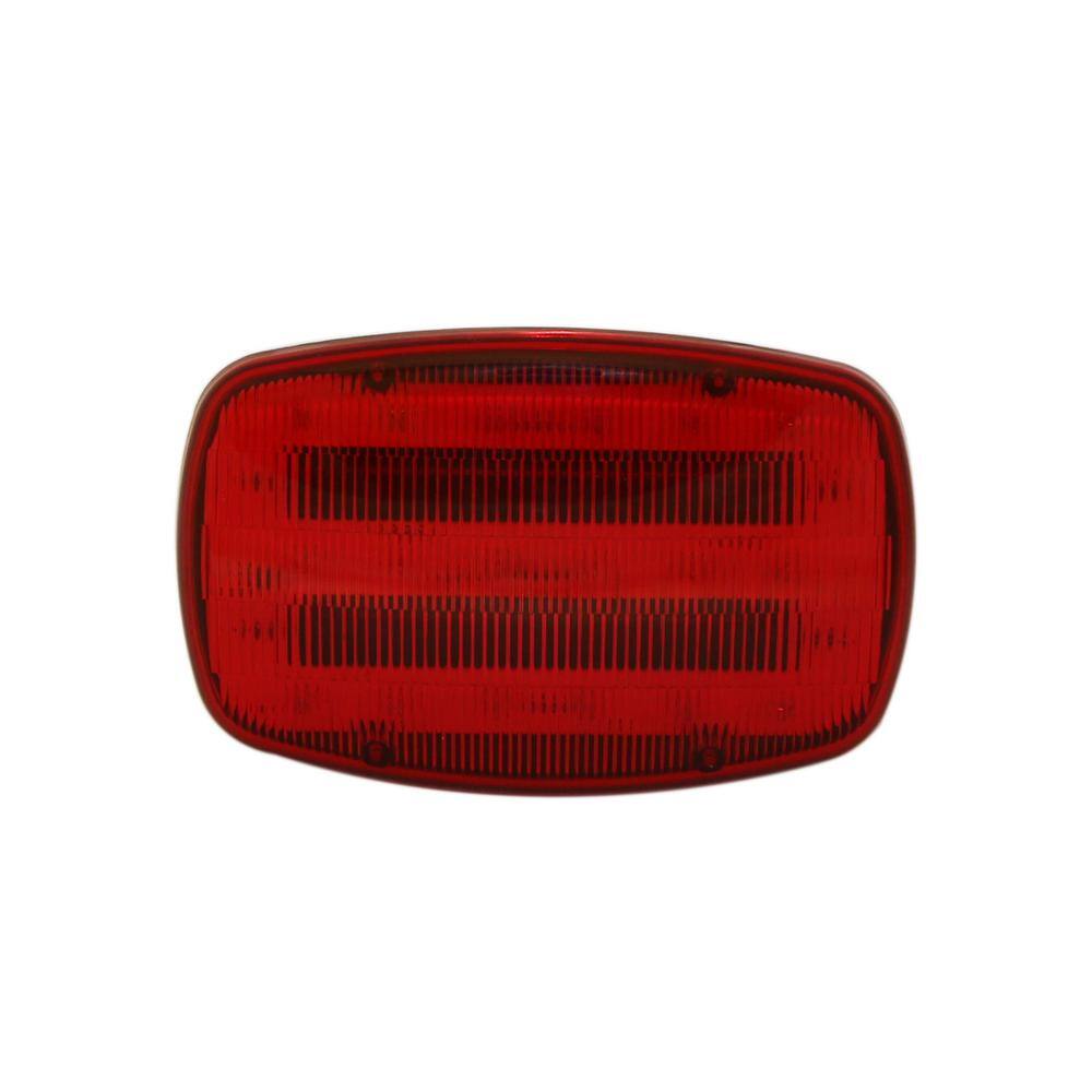 ECCO Battery Operated Magnetic Red Strobe Light ED0016R