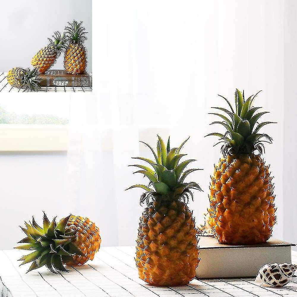 High Simulation Artificial Dummy Fruits Fake Pineapple For Display