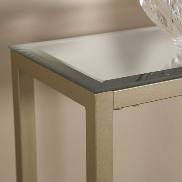 Darrin Metallic Gold 36-Inch Console Table