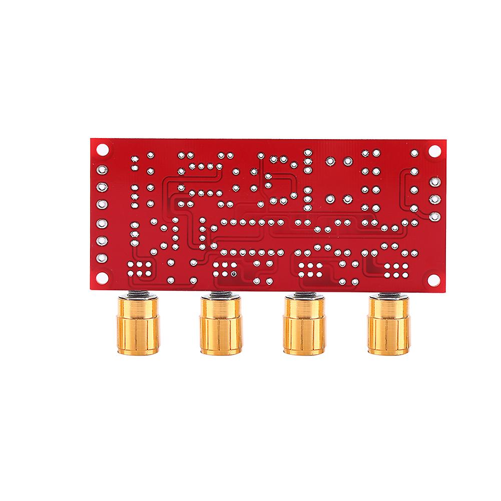 Hifi Preamp Ne5532 Pre-amplifier Tone Board Kits Ac 12v Op-amp Hifi Amplifierassembled Board