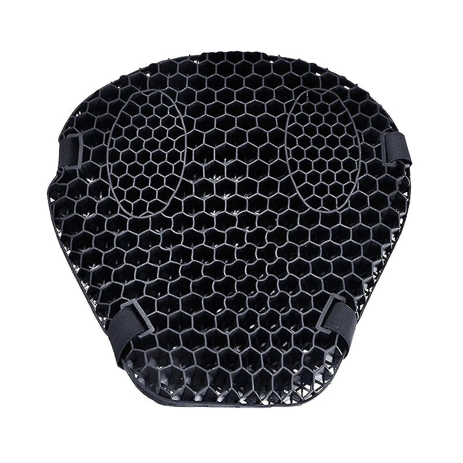 Moto 3d Honeycomb Shock Seat Honeycomb Cushion Motorcycle Cover Shock Relief Massagebreathable Seat Cushion