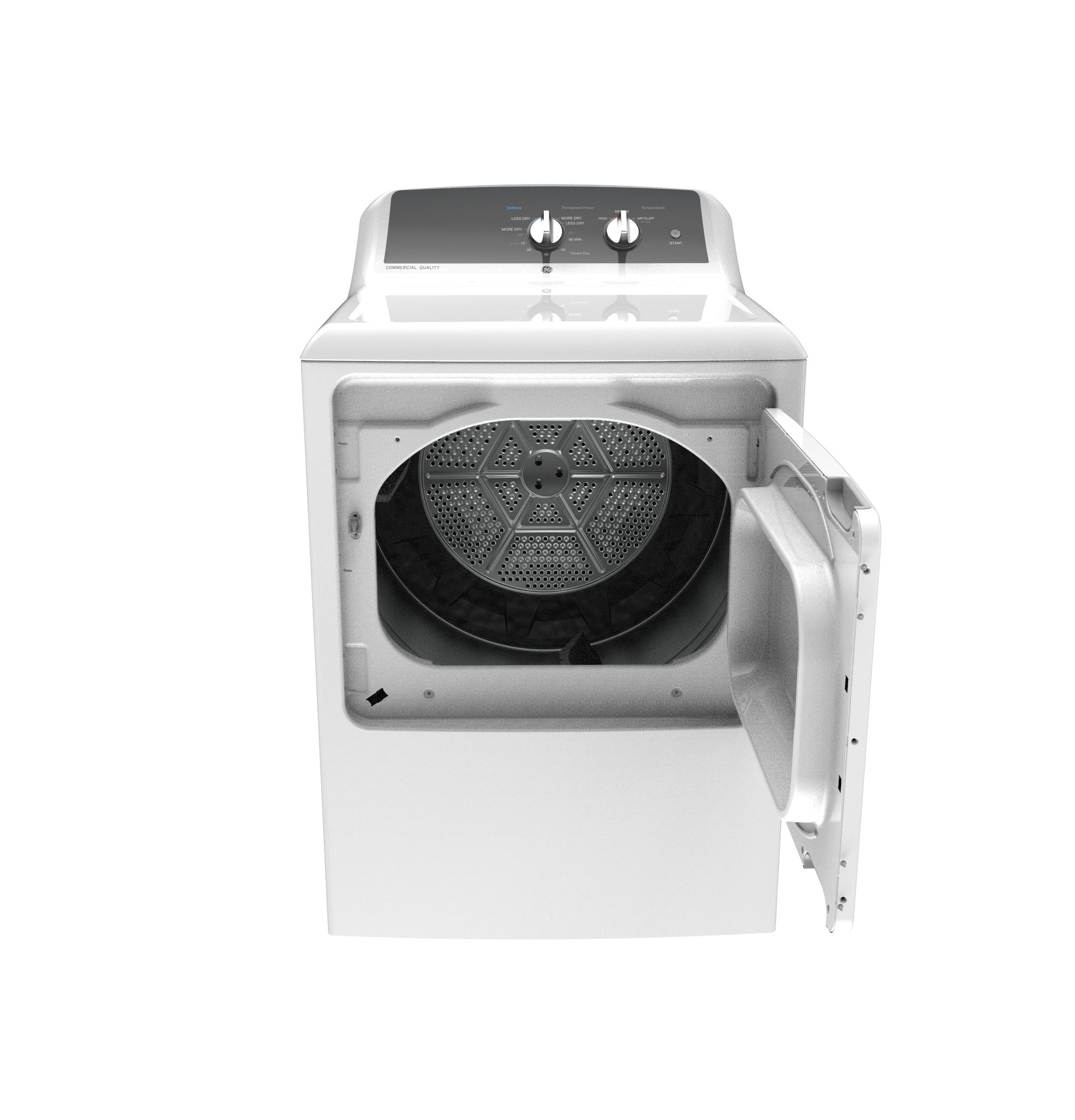 Ge Appliances GTX52EASPWB Ge® 6.2 Cu. Ft. Capacity Aluminized Alloy Drum Electric Dryer