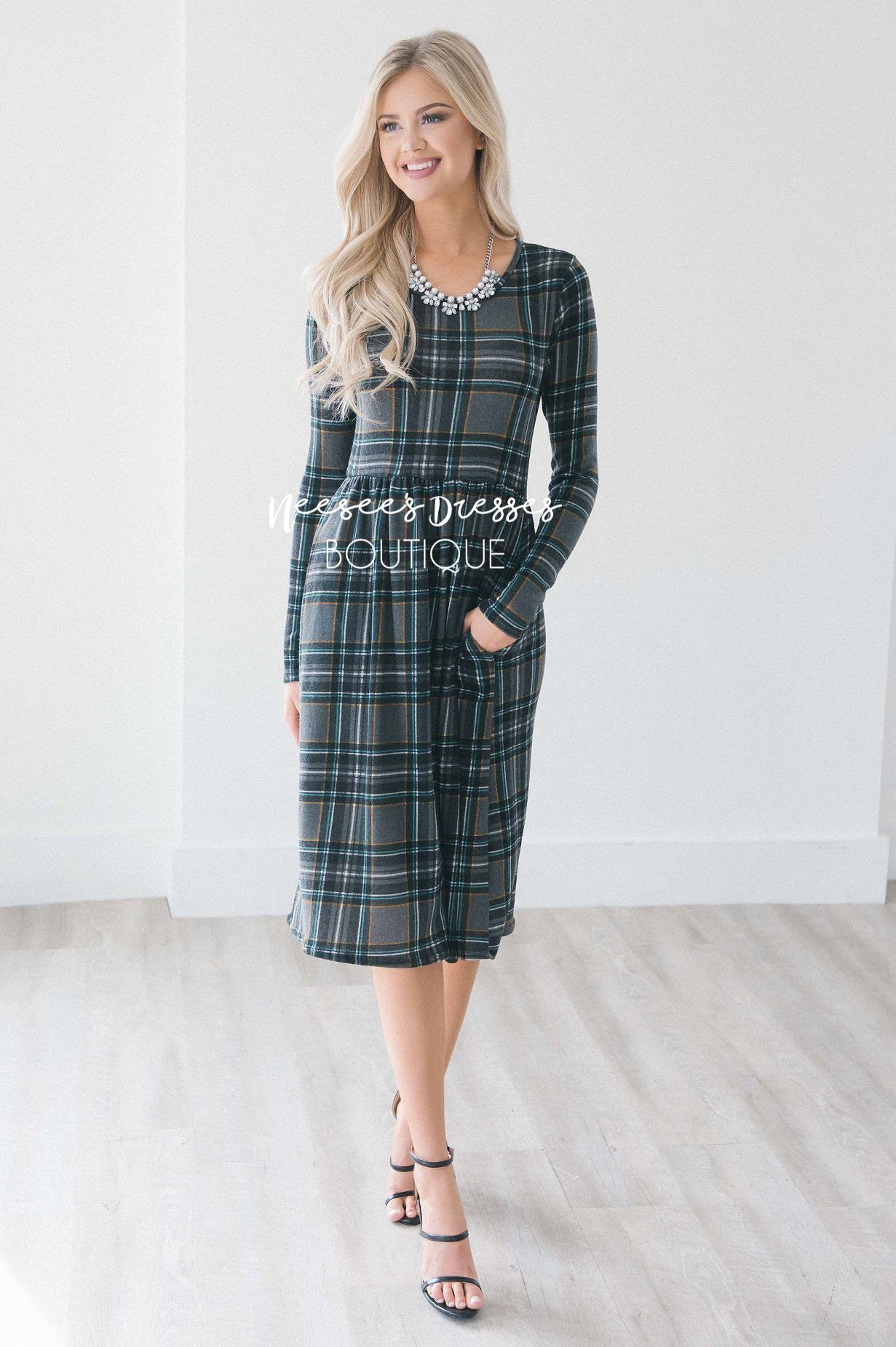 The Nellie Plaid Dress