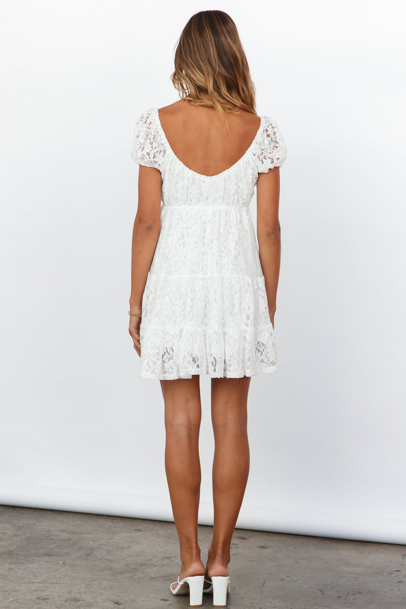 Dancing In The Rain Dress White