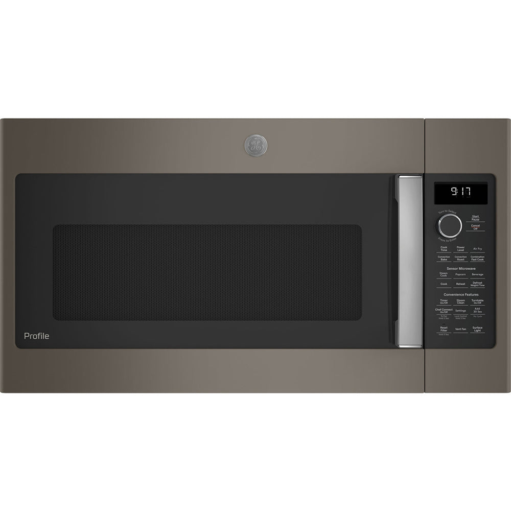 GE Profile 1.7 Cu. Ft. Convection Over-the-Range Microwave Oven - (Open Box)