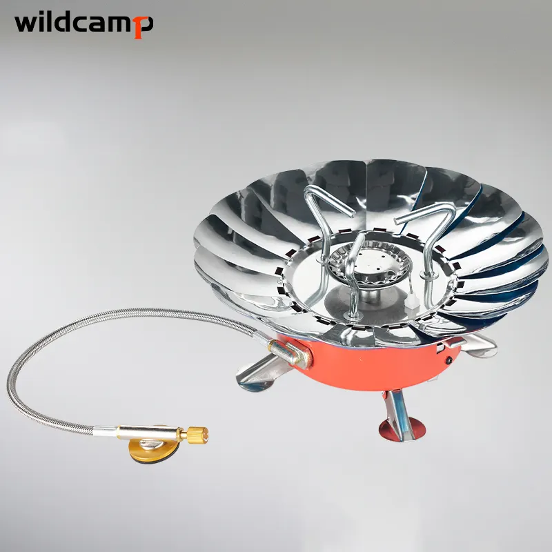 Compact Wind Resistant Camping Stove for Backpacking Hiking and Ultralight