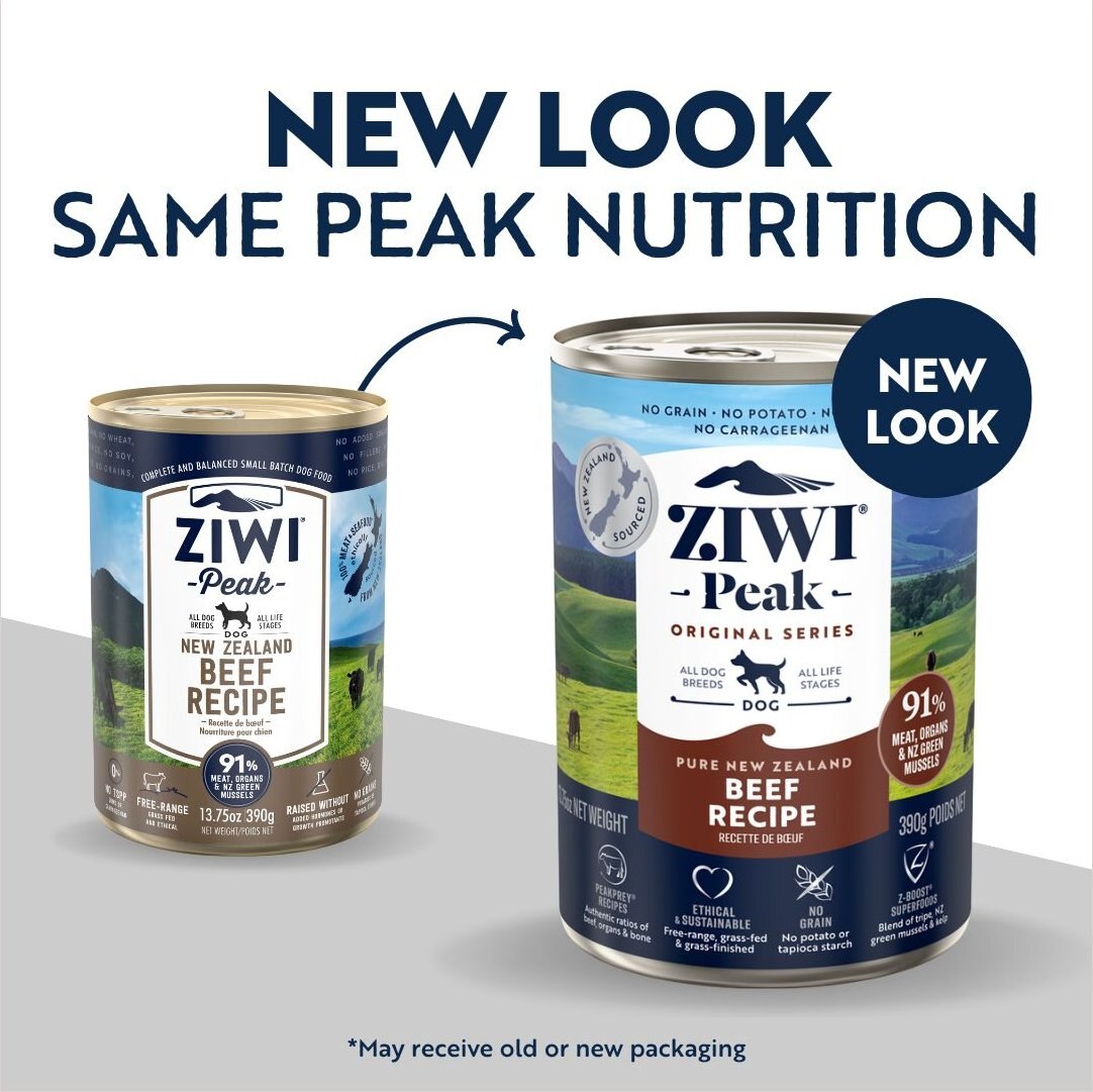 Ziwi Peak Beef Recipe Canned Dog Food