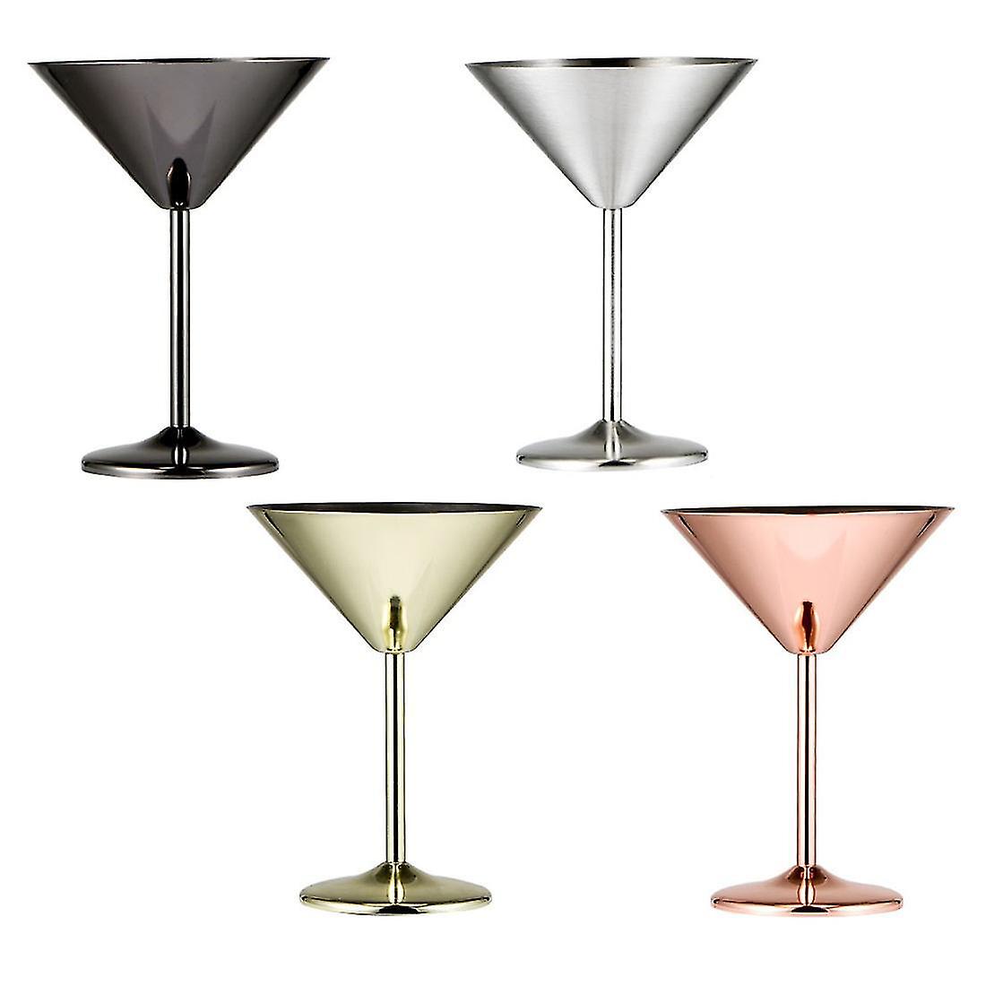 Cocktail Glasses， Martini Glasses Reusable Unbreakable Glass Drinking Juice Making Cup Glassware，1pc