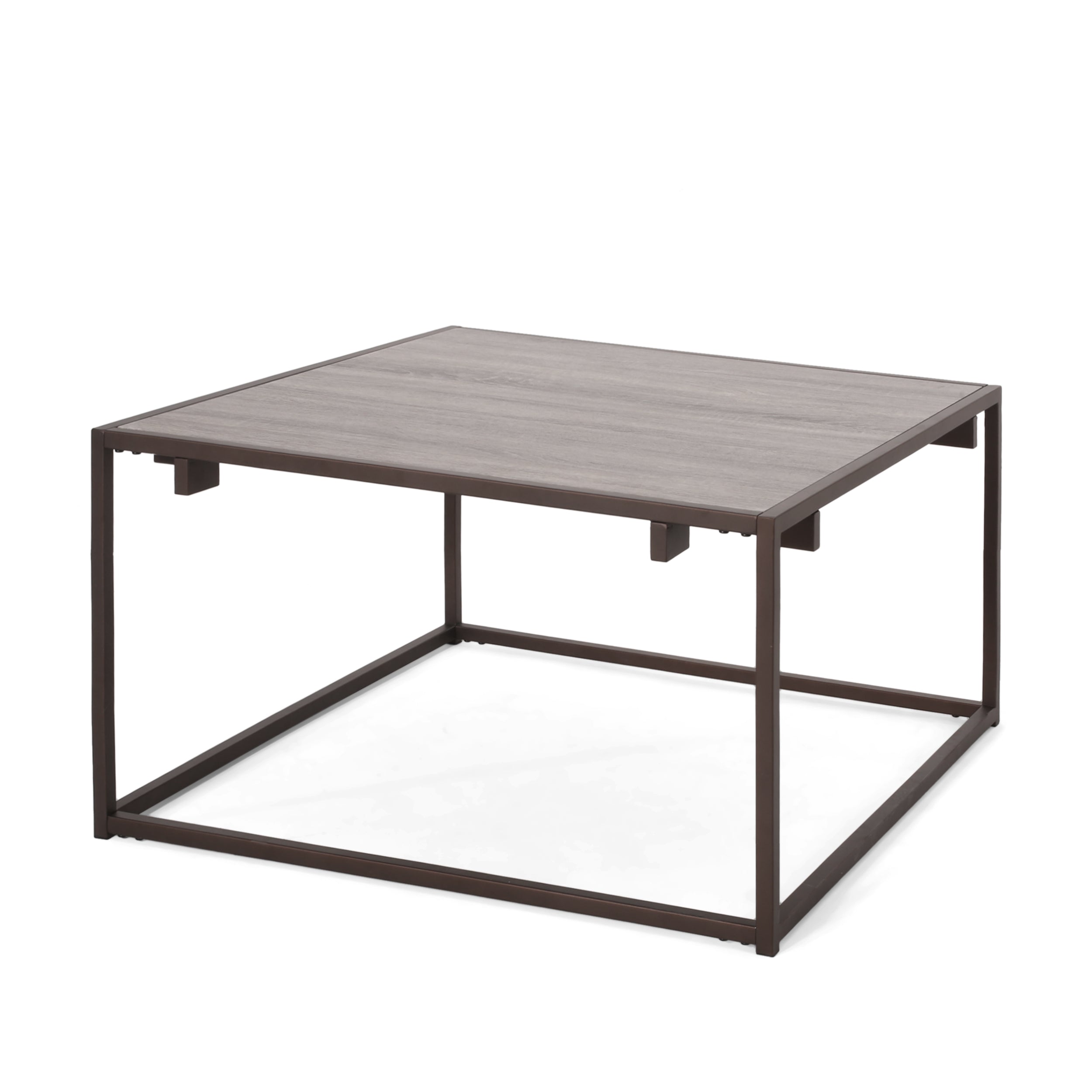 Fortson Modern Industrial Coffee Table