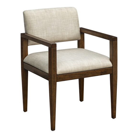 Benson Upholstered Dining Chairs with Arms (Set of...