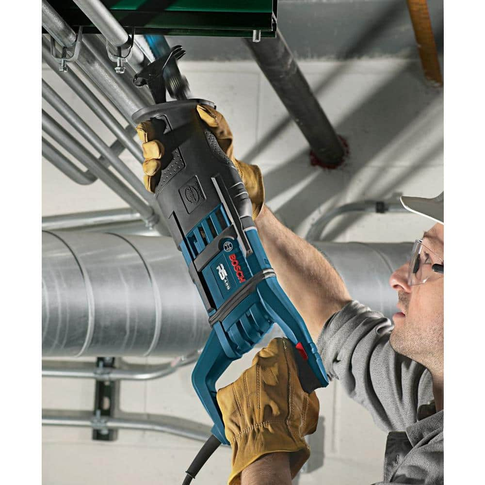 Bosch 14 Amp Corded 1-1/8 in. Variable Speed Stroke Reciprocating Saw with Carrying Bag and Vibration Control RS428