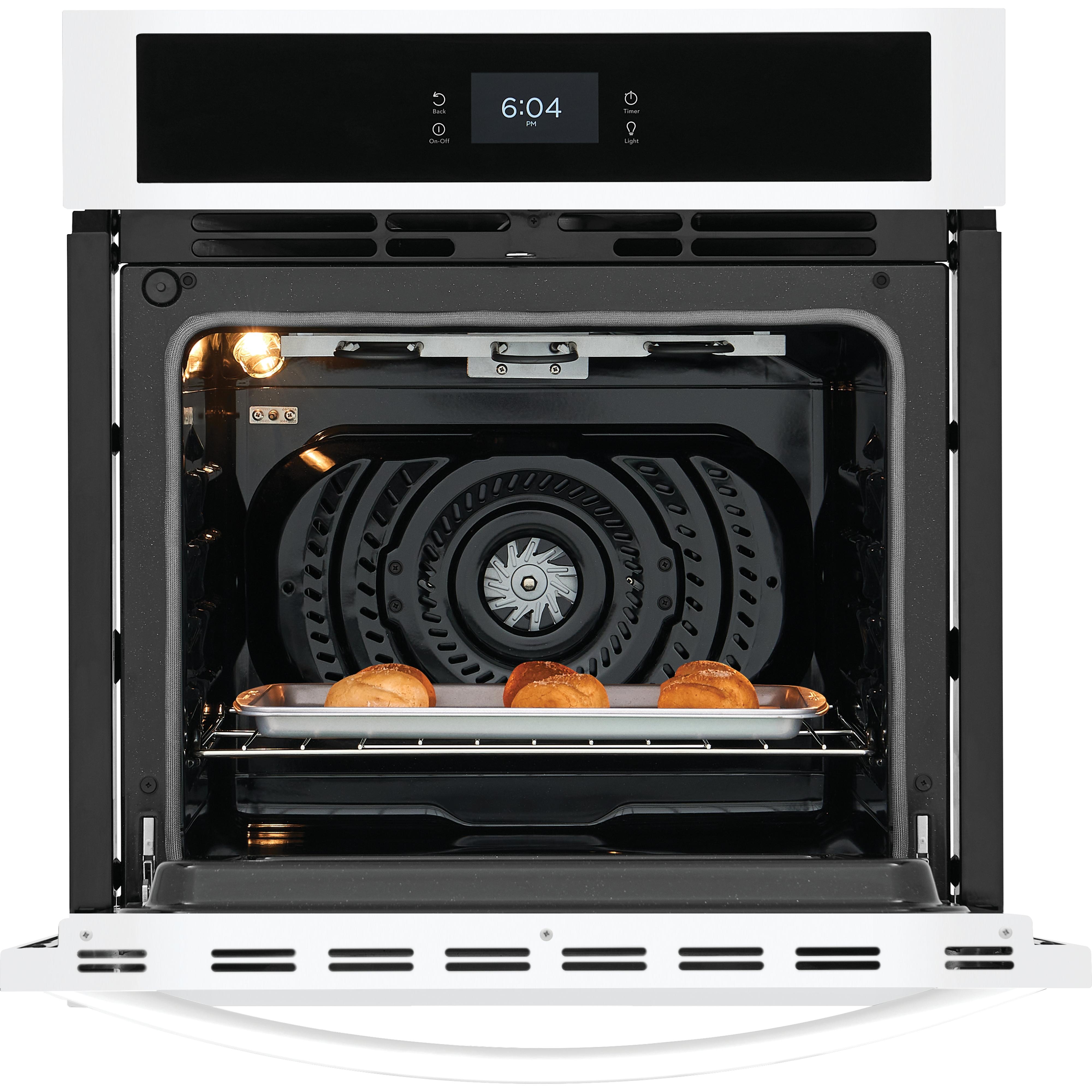 Frigidaire 27-inch, 3.8 cu.ft. Built-in Single Wall Oven with Convection Technology FCWS2727AW